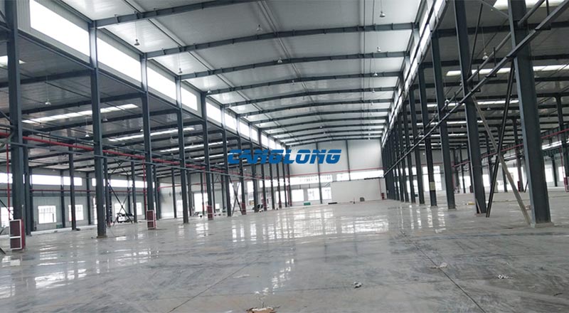 workshop steel structure supply