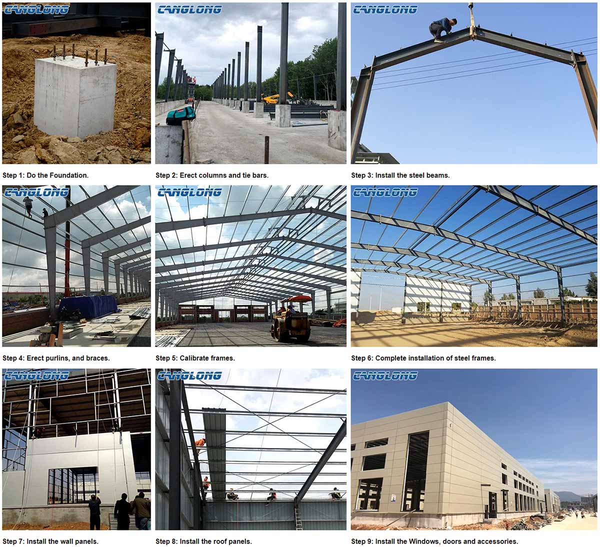 Steel Structure Hospital Installation