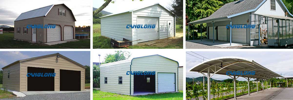 steel structure garage application