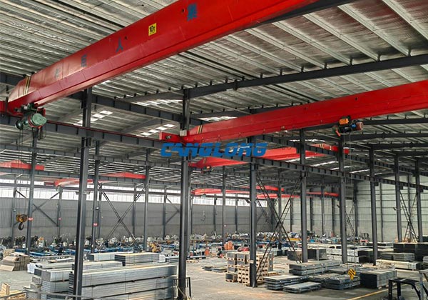 span of steel structure workshop