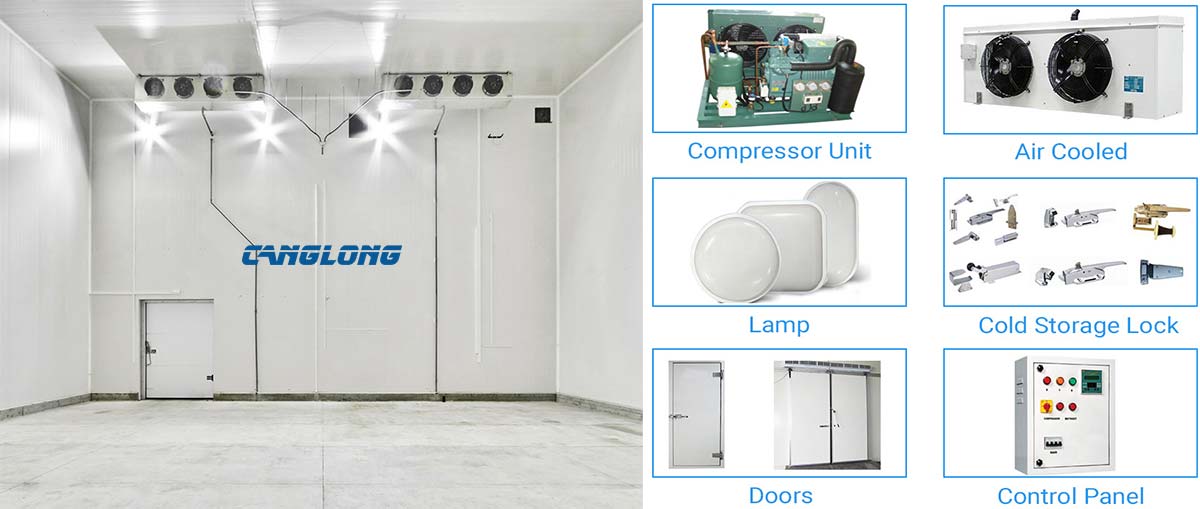 Composition of cold storage