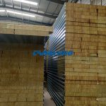 Rock wool sandwich panel