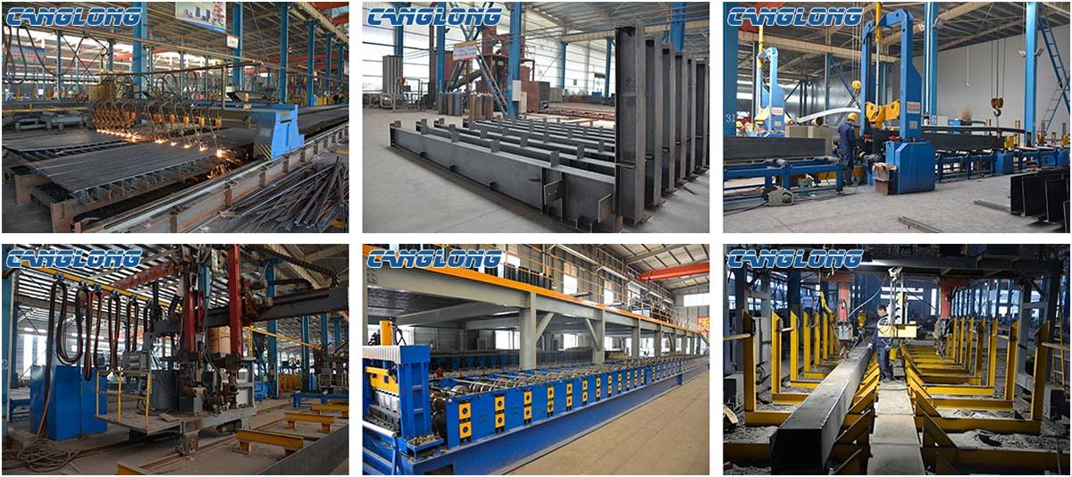 Steel structure production line