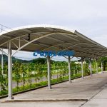 Steel Structure Parking Shed