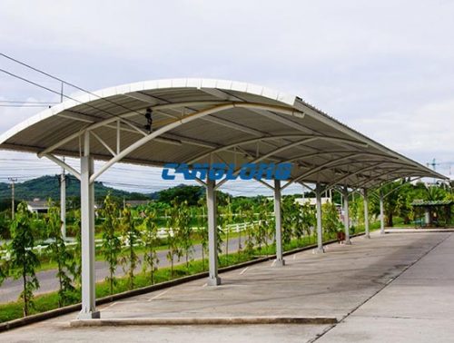 Steel Structure Parking Shed