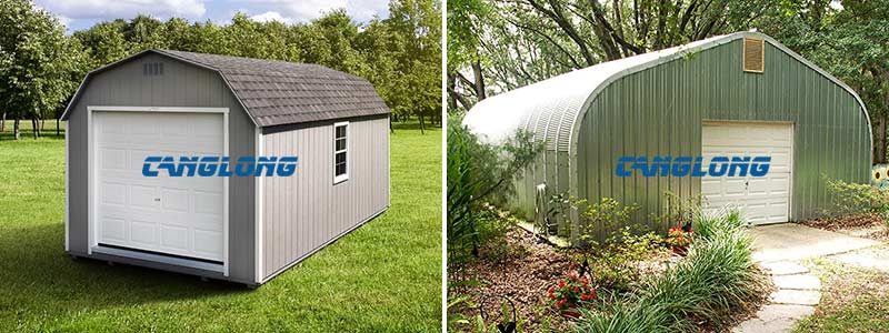 Bow Roof Garage