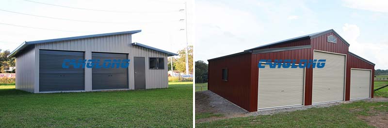 Vertical Roof Garage