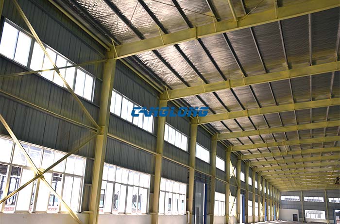 light steel structure raw material warehouse
