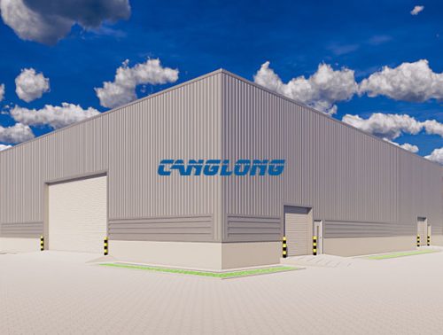 prefabricated steel structure warehouse