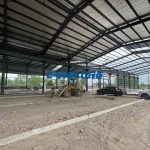 steel structure construction project