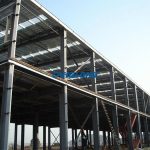 Steel structure shed