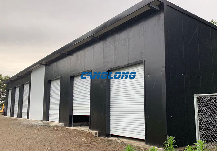 steel structure car repair warehouse