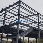 two story steel structure workshop