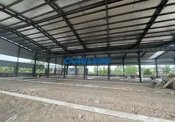 steel workshop building structure