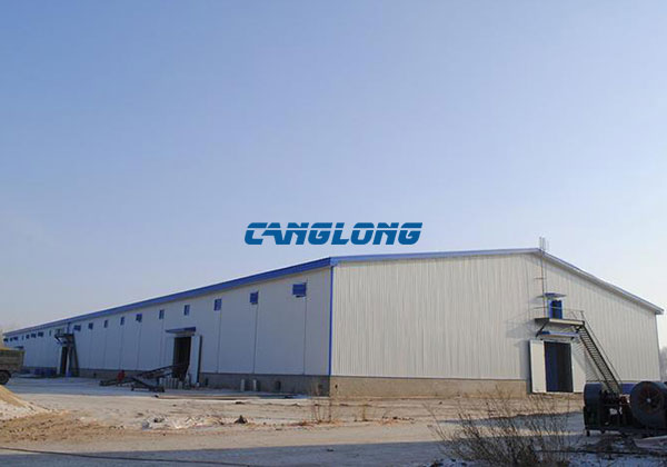 steel structure warehouse building