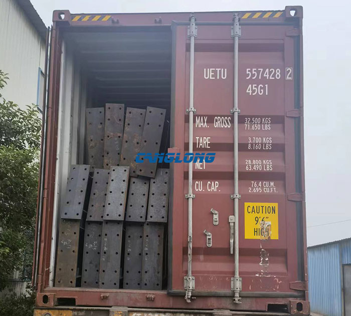 steel structure loading and delivery