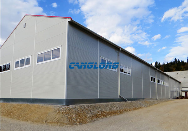 prefab factory steel structure warehouse