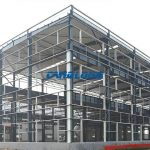 hot dip galvanized structure steel prefabricated factory