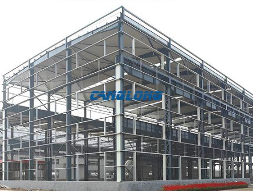hot dip galvanized structure steel prefabricated factory