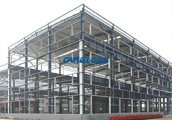 hot dip galvanized structure steel prefabricated factory