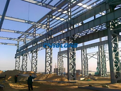 installation of building steel structures