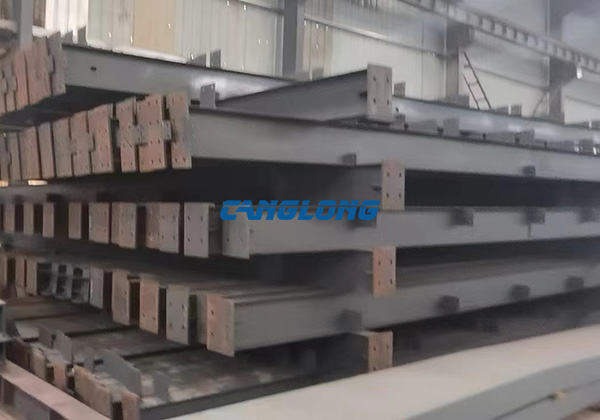 large industrial workshop steel structure