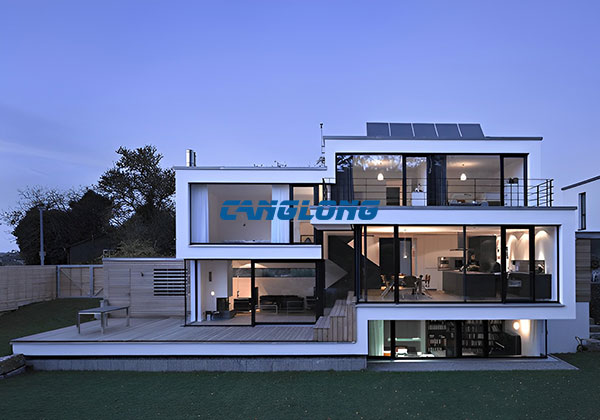 steel structure villa