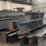 metal factory building frame structure