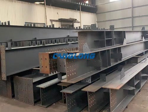 metal factory building frame structure