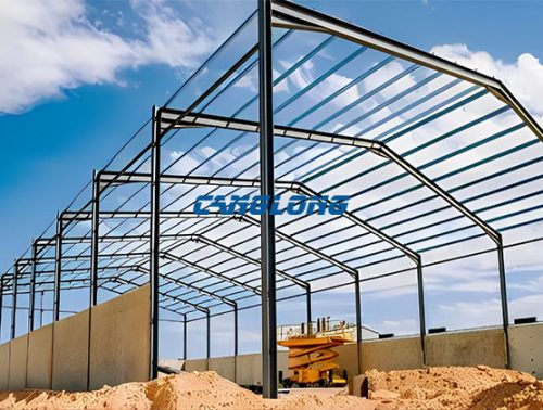 steel portal frame structure