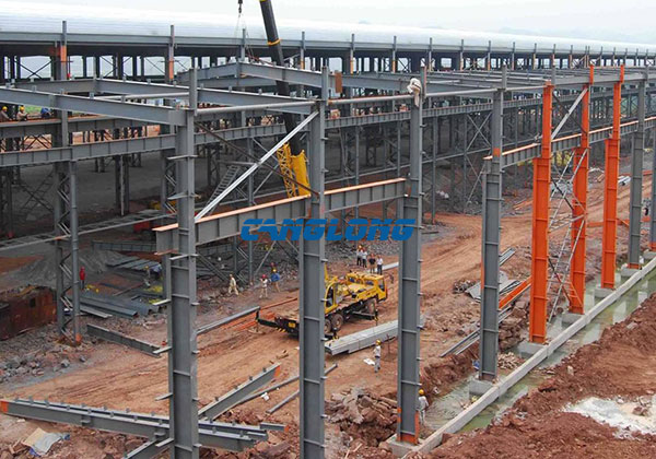 steel structure installation