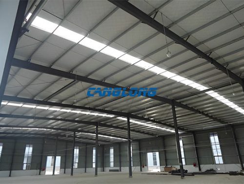 steel structure factory shed