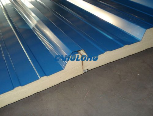 polyurethane color steel sandwich panel