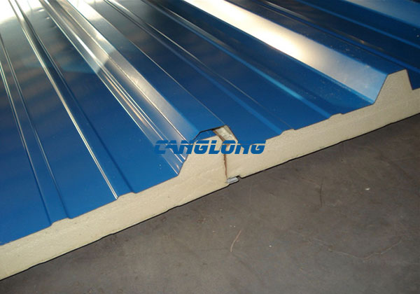 polyurethane color steel sandwich panel