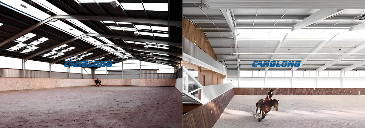 indoor horse riding arena