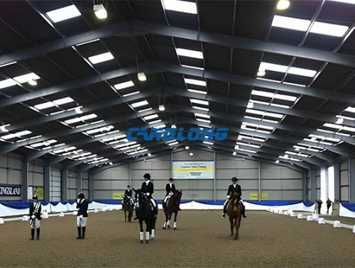 indoor riding arena