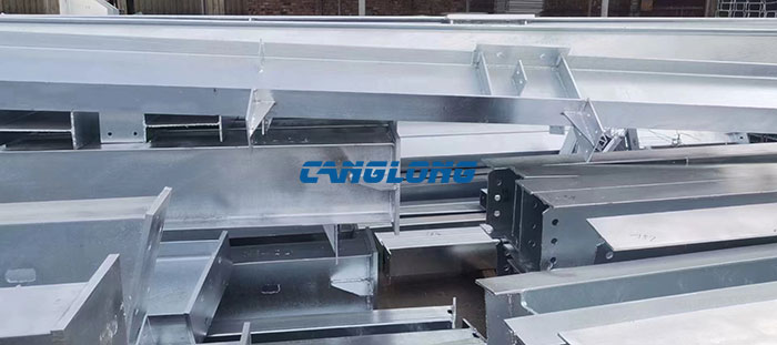 galvanized steel structure