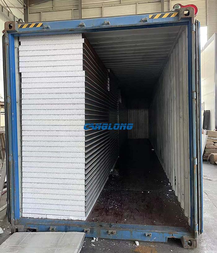 EPS foam insulation wall panel packaging