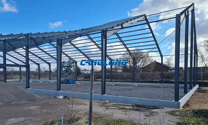 steel structure tennis court