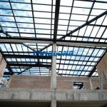 steel roof structure
