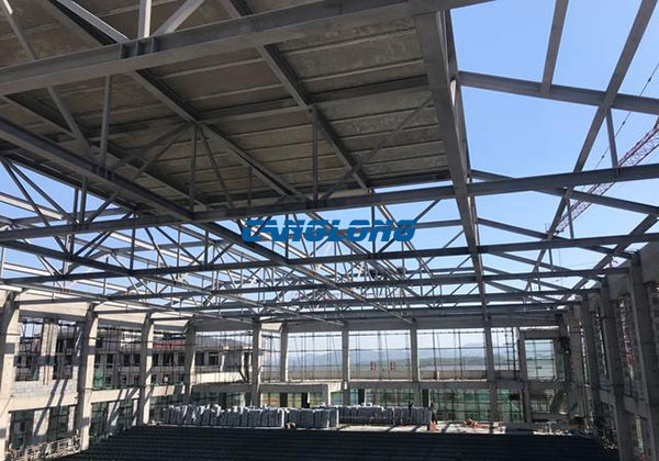 steel roof structure