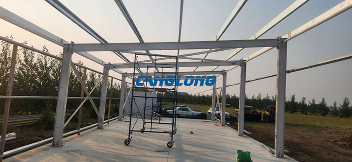 steel structure garage