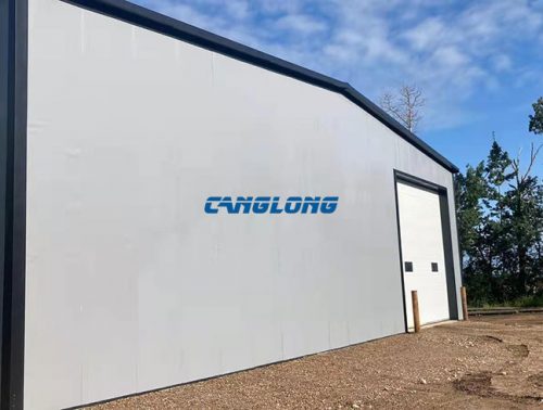 prefabricated metal warehouse building