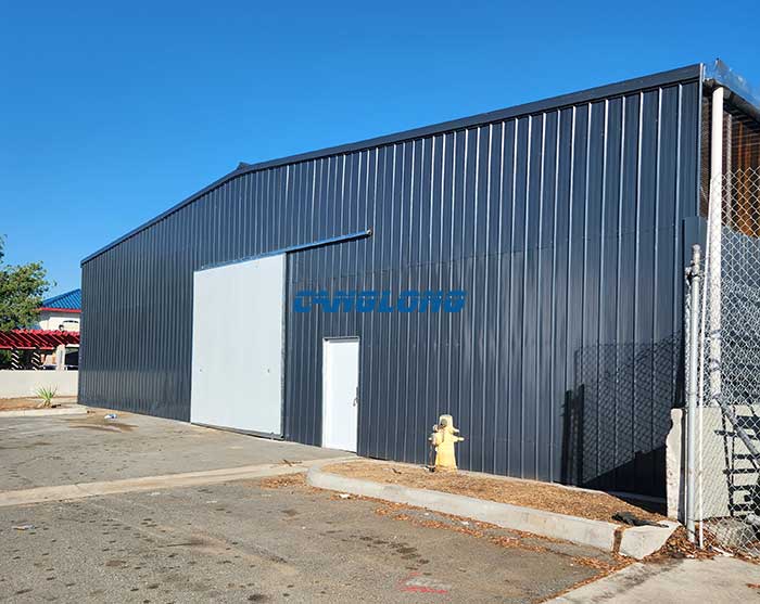 prefabricated metal warehouse