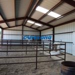 steel structure pig shed