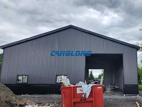 single-layer steel structure warehouse