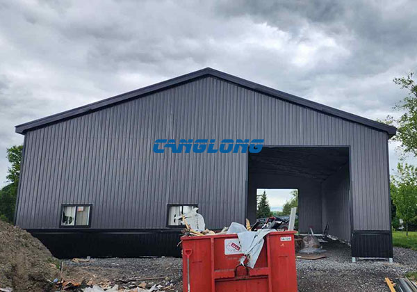 single-layer steel structure warehouse
