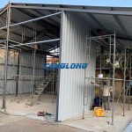 steel structure small warehouse