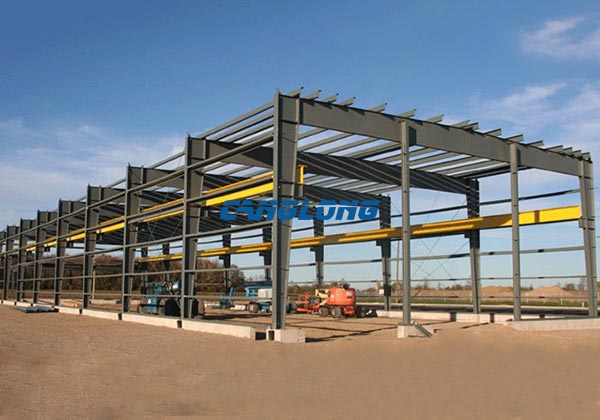 steel building frames