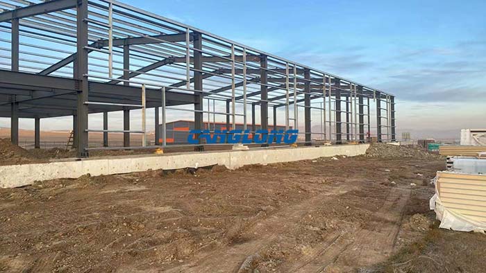 steel warehouse structure